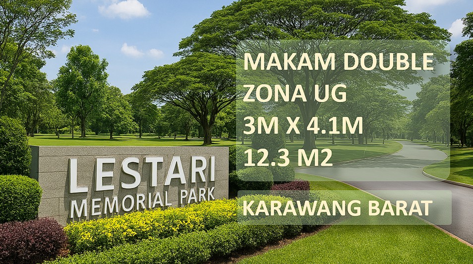 Lesatari Memorial Park Karawang Barat tipe Double UG  12m